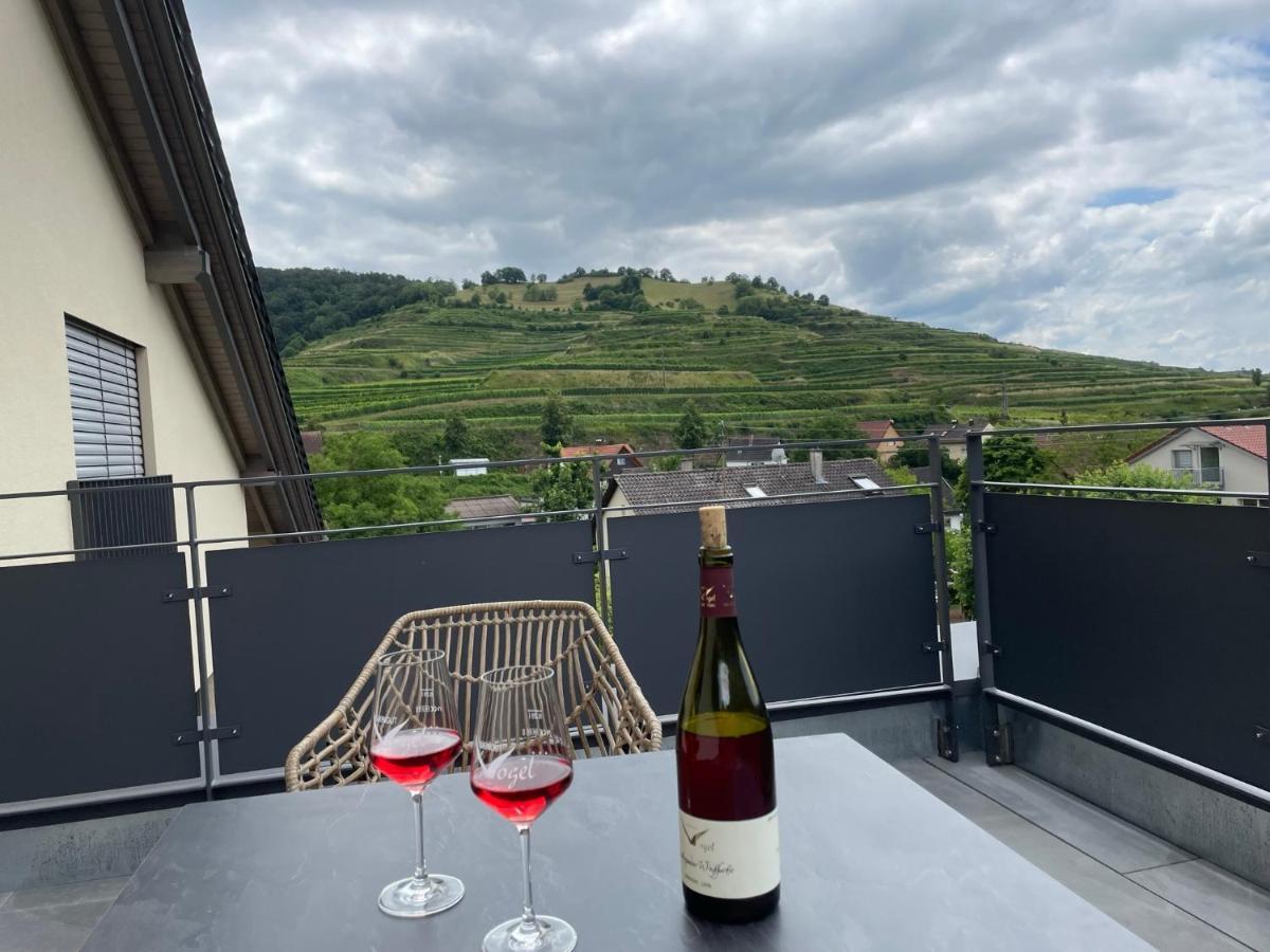Weingut & Strausswirtschaft Vogel Lägenhet Vogtsburg Exteriör bild