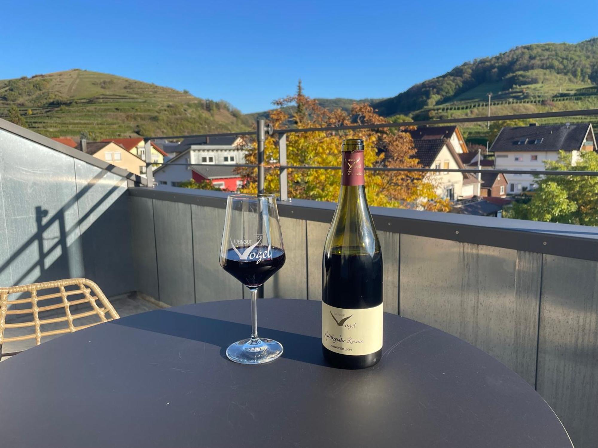 Weingut & Strausswirtschaft Vogel Lägenhet Vogtsburg Exteriör bild