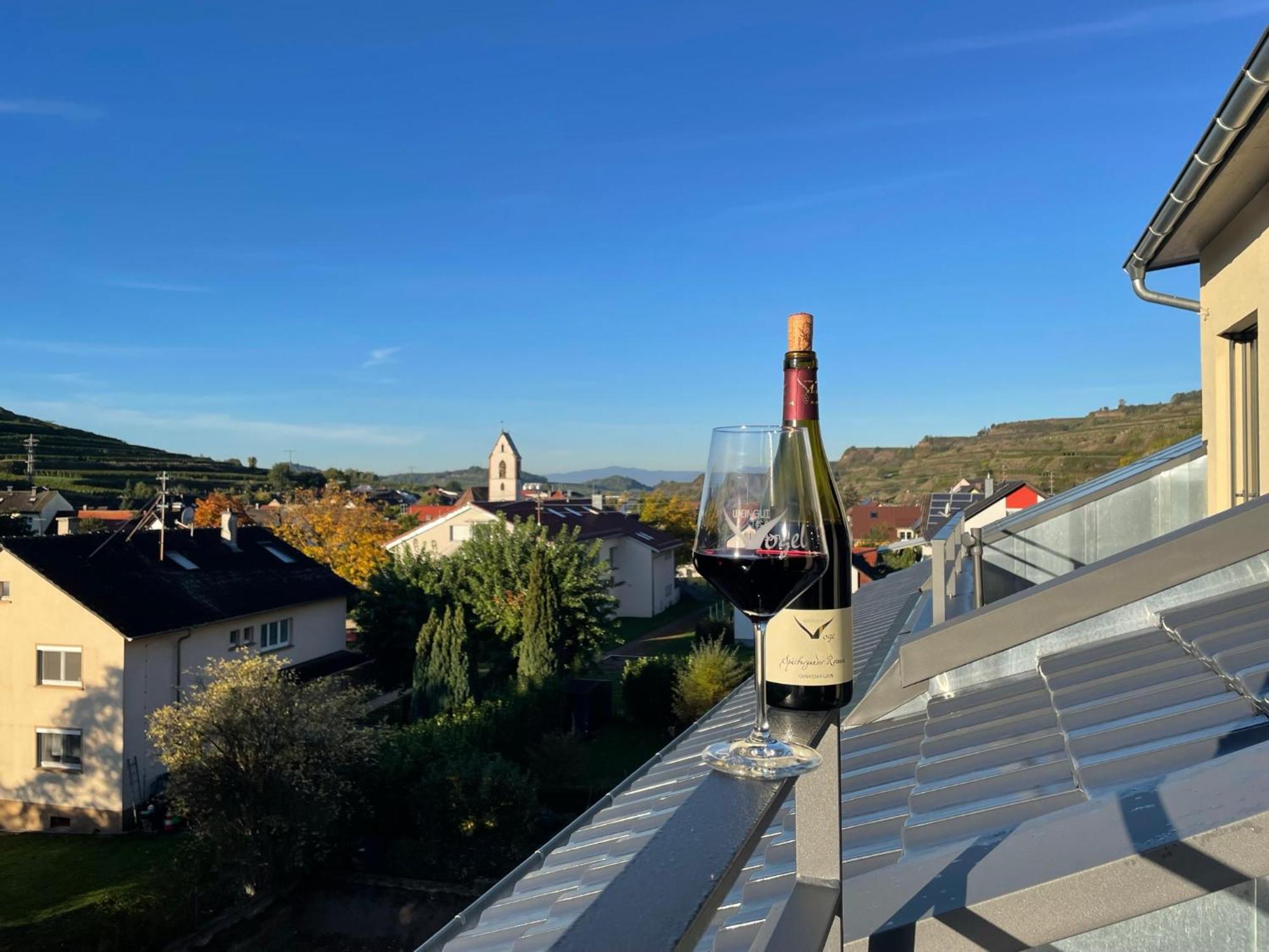 Weingut & Strausswirtschaft Vogel Lägenhet Vogtsburg Exteriör bild